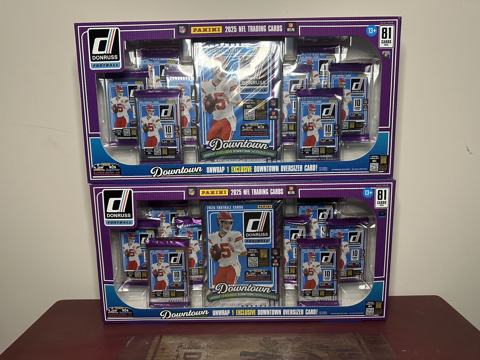 Panini Donruss Football Bundle 2-pack