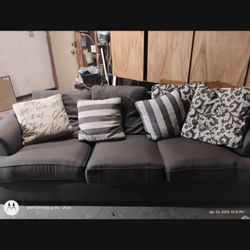 Couch With All The Pillows I Have With It 