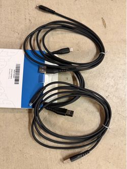 3x USB Lightning Cable, $5 each