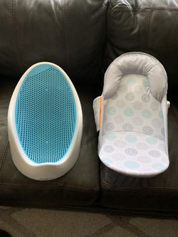New baby bath seats $20 takes both.