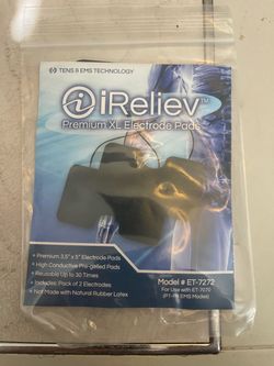 iReliev Premium XL Electrode Pads (Model # ET-7272