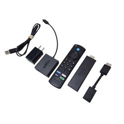 Amazon Fire TV Stick 4K Max K2R2TE w/ Alexa 3rd Gen Voice Remote complete