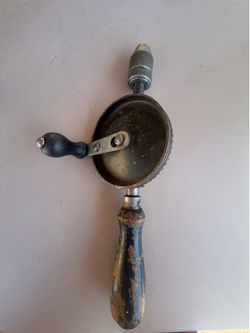 Antique egg beater drill