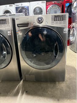 LG Stainless steel front load washer