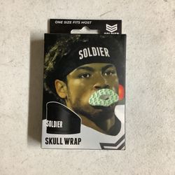 Soldier Skull Wrap (black)