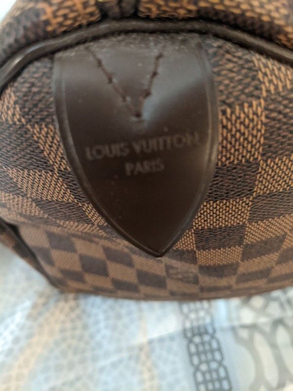 Louis Vuitton Speedy 35 Demier Ebene Bag