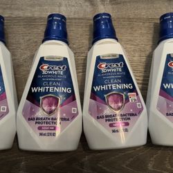 Brand New Crest Mouthwash (4) For ($20)(Cash Only)(price Is Firm) 
