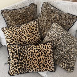 Animal Print Throw Pillows