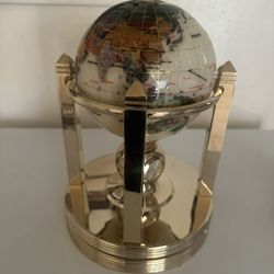 rotating world globe
