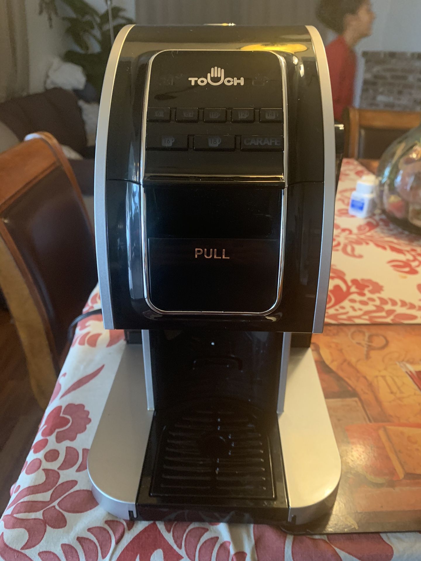 Touch coffee maker