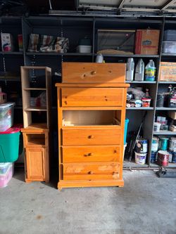 FREE Tall  Dresser with Drawers