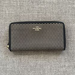 Coach Canvas/Leather Wallet