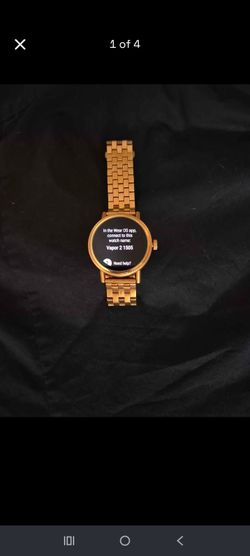 Misfit Vapor 2 Smartwatch Gold Tone