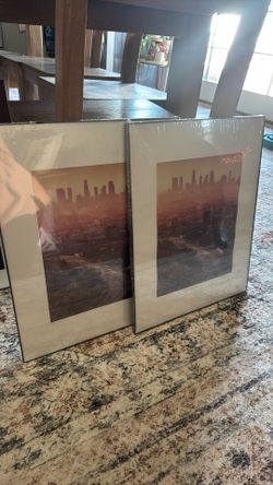 Two 16” x 20” Frames New Wrapped