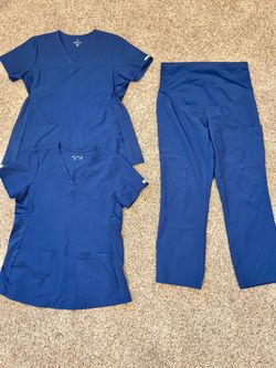 Med Couture Maternity Scrubs Set (Navy)