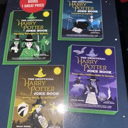 4-book box set of The Unofficial Harry Potter Joke Book