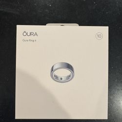 NEW Oura Ring gen 4 silver Size 10 