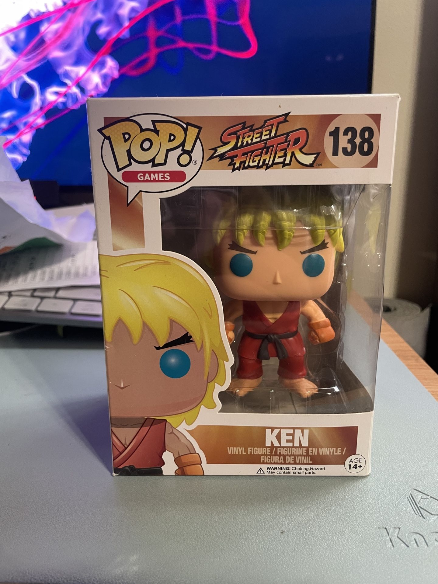 Funko Pop Games Street Fighter #138 Ken