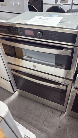 GE Profile Microwave Electric Wall Oven Combo 30” Wide with Manufacturer Warranty