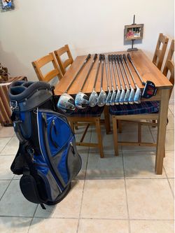 NICKLAUS  V-18 SIGNATURE SERIES MEN’S FULL SET (112 CLUBS)plus STAND GOLF BAG