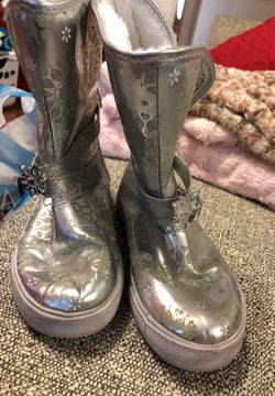 Disney Frozen size 12 boots/shoes