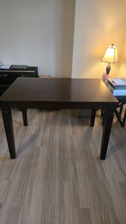 Dark wood Counter-Height dining table