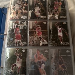 Old School Basketball Cards Binder