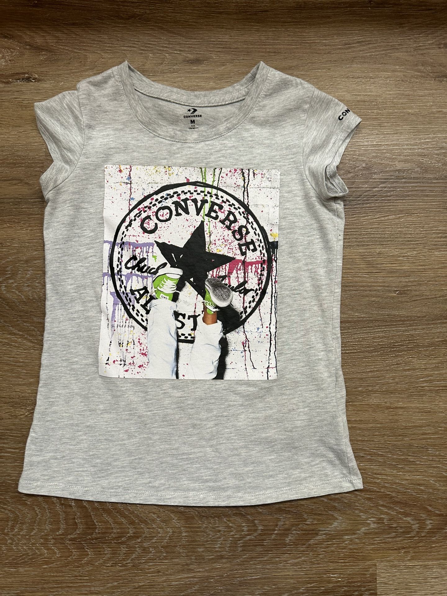 Girls Converse Shirt Size 10/12