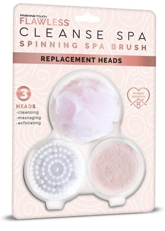 Finished Touch-Flawless Spinning SPA BRUSH Replacement Heads
