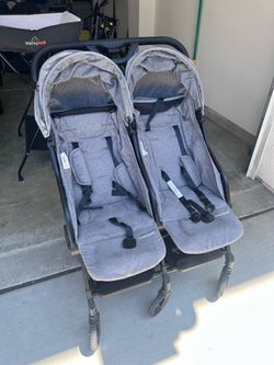 Mompush Lithe Double Stroller – Excellent Condition