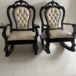 Twin Rocking Chairs
