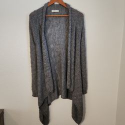 ABERCROMBIE & FITCH NEW YORK OPEN CARDIGAN SIZE M/L 