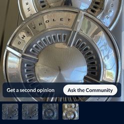 Super Rare Chevy Dog Dish Hub Caps 1(contact info removed)