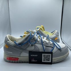Used Nike Dunk low Off White Lot 05 Of 50 Size 8.5 