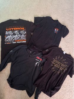 Vintage black graphic tees