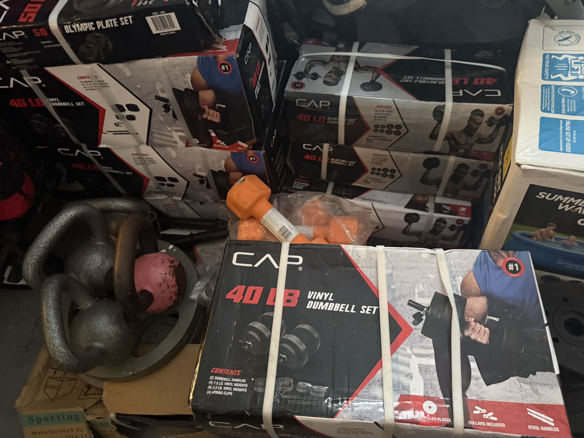 WEIGHTS/FITNESS FOR GIFTING GREAT DEAL