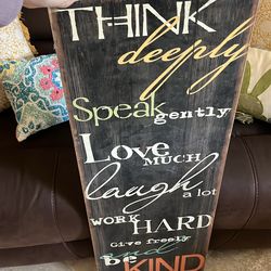 Wood motivational picture