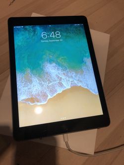 iPad air with box 4 months old