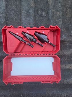 Milwaukee piece step bit set