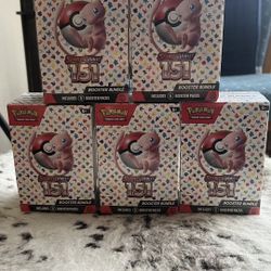 151 Booster Bundles X5