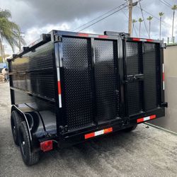 Brand New 2024 Dump Trailer