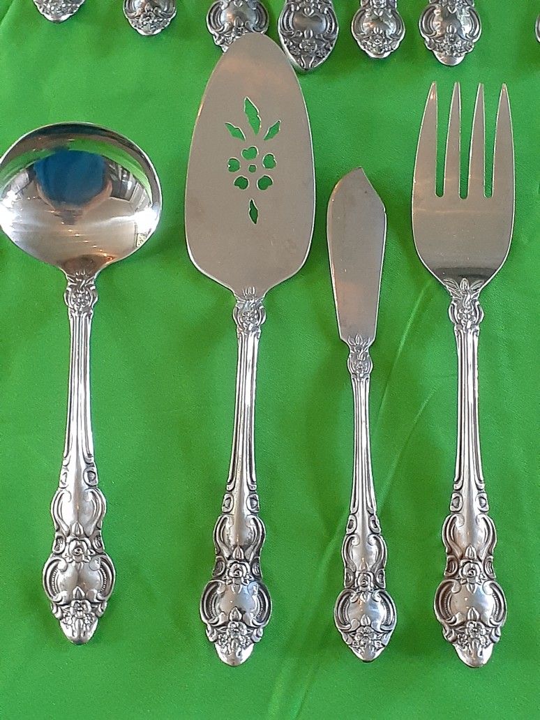 68-Piece Lifetime Cutlery Stainless Steel Flatware