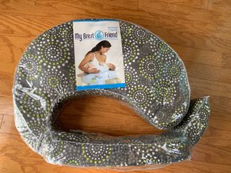 Nursing Pillow With Back Support And Pocket