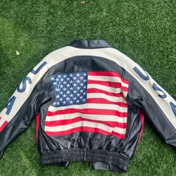 USA Leather Jacket
