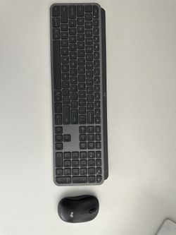 Logitech MX Wireless Keyboard (full size) & Logitech M185 Wireless Mouse