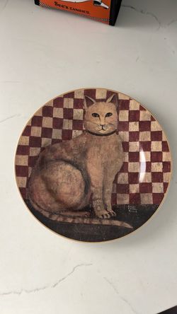 Cat Plate