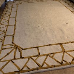 FREE-area Rug. No Pet Stains Or Odors. I Think It’s 8X12. 