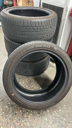 (4) Pirelli P Zero Nero All Season Tires 275/40ZR20