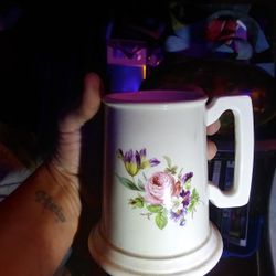 Antique Glass Mug