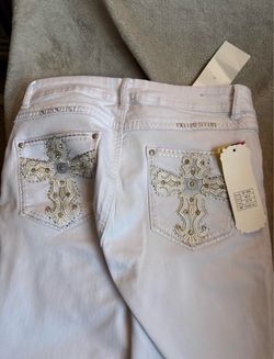 White bling Cross Jeans Size 13/14